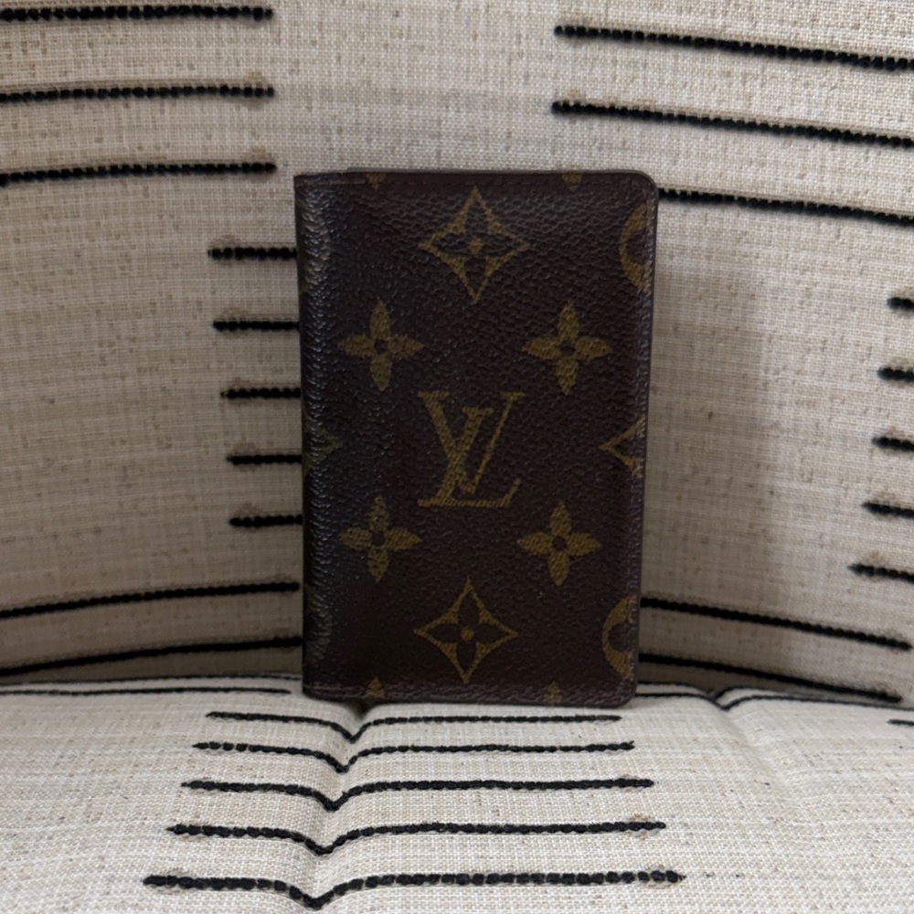 Louis Vuitton Dark Brown Monogram Card Holder